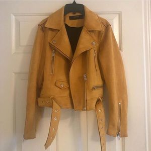 MUSTARD ZARA MOTTO JACKET
